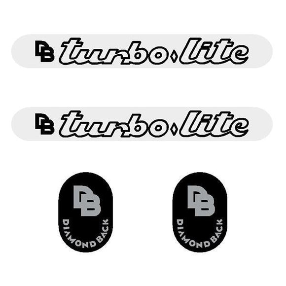 Diamond Back - Turbolite Crank Db Decals Old School Bmx Decal