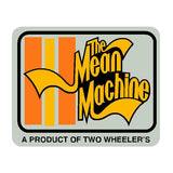 Two Wheelers - Seat Tube Mean Machine Prism Decal Old School Bmx
