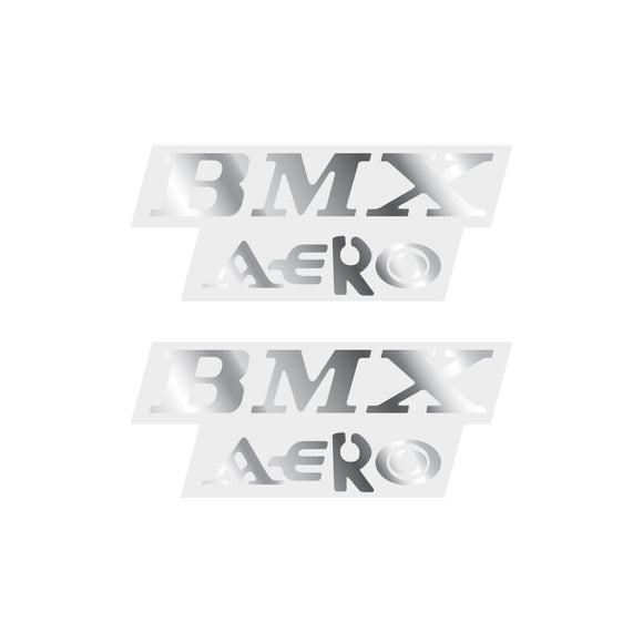 Viscount - BMX Aero - Chrome - Seat decal set