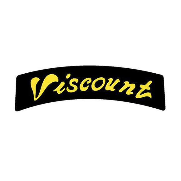 Viscount - Aero Back Of Seat Decal Old School Bmx